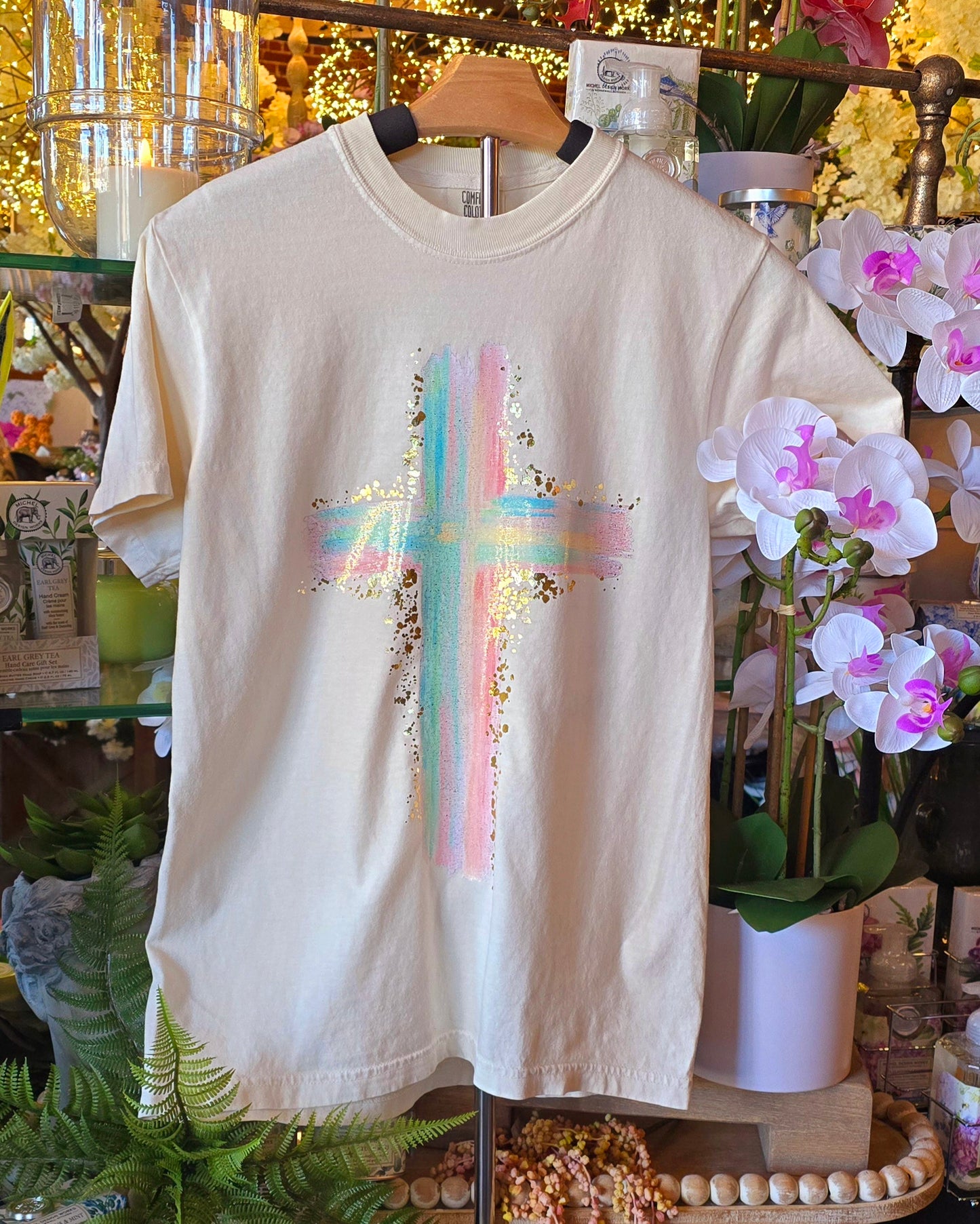 Watercolor Cross T-shirt
