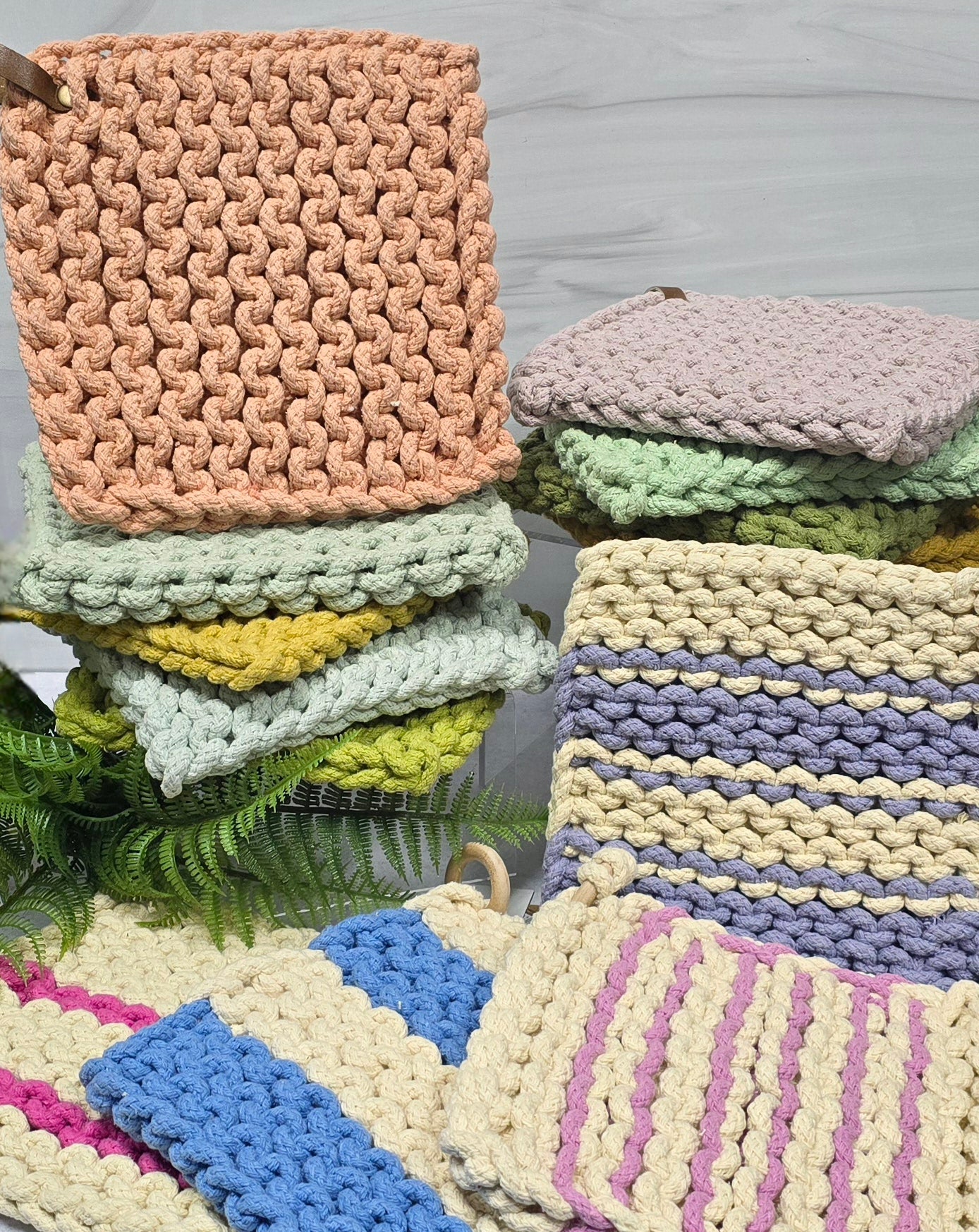 Crochet Trivet Potholder
