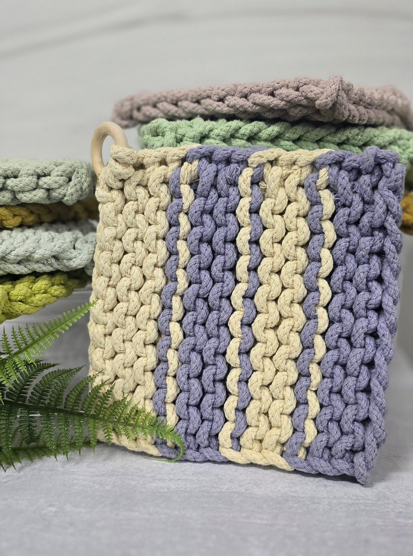 Crochet Trivet Potholder