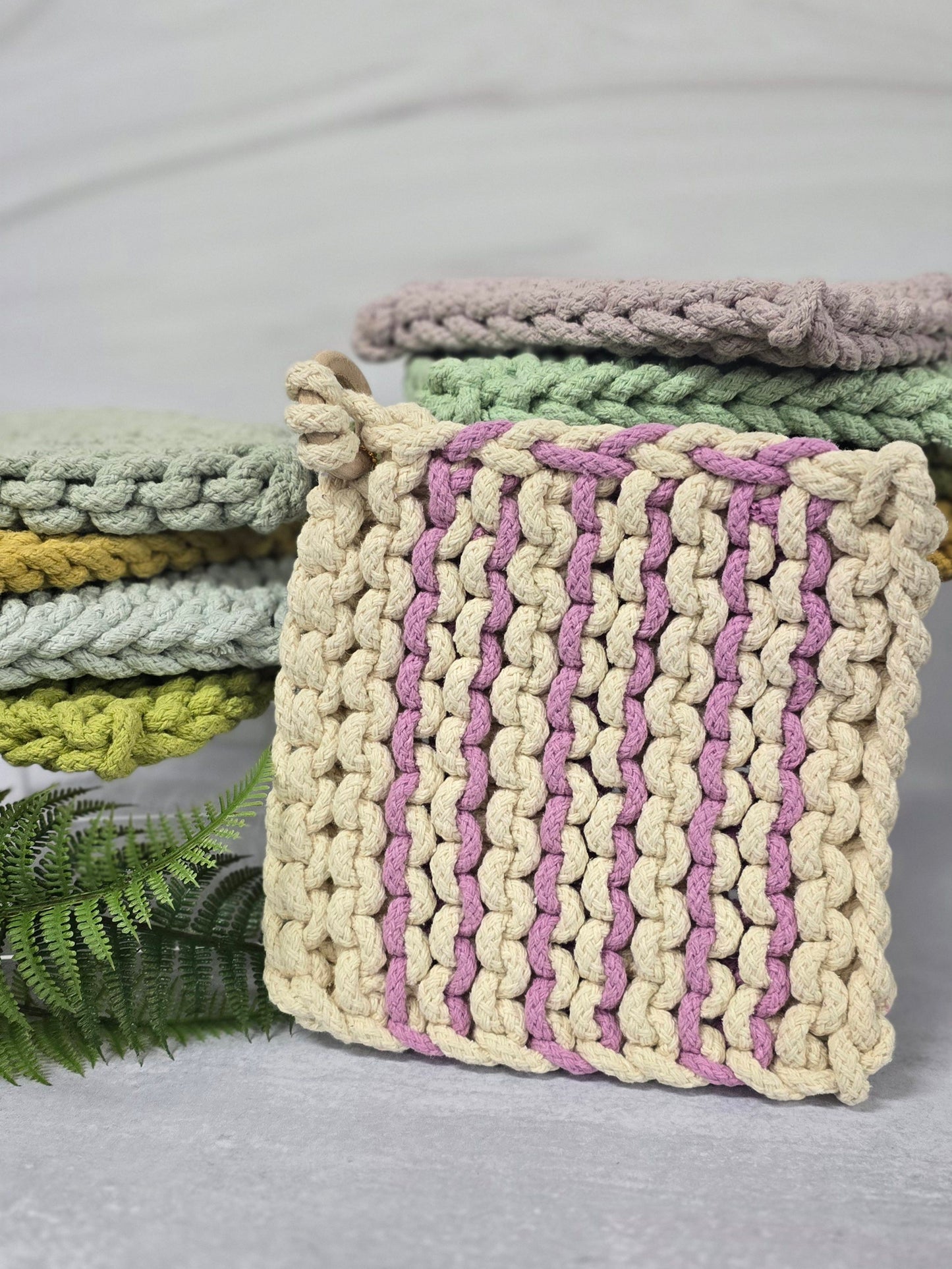 Crochet Trivet Potholder