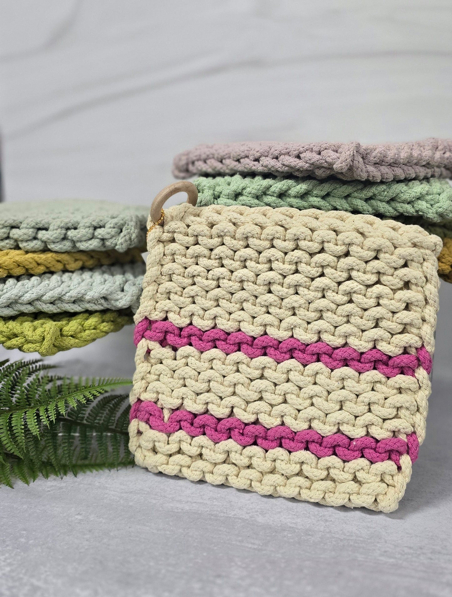 Crochet Trivet Potholder