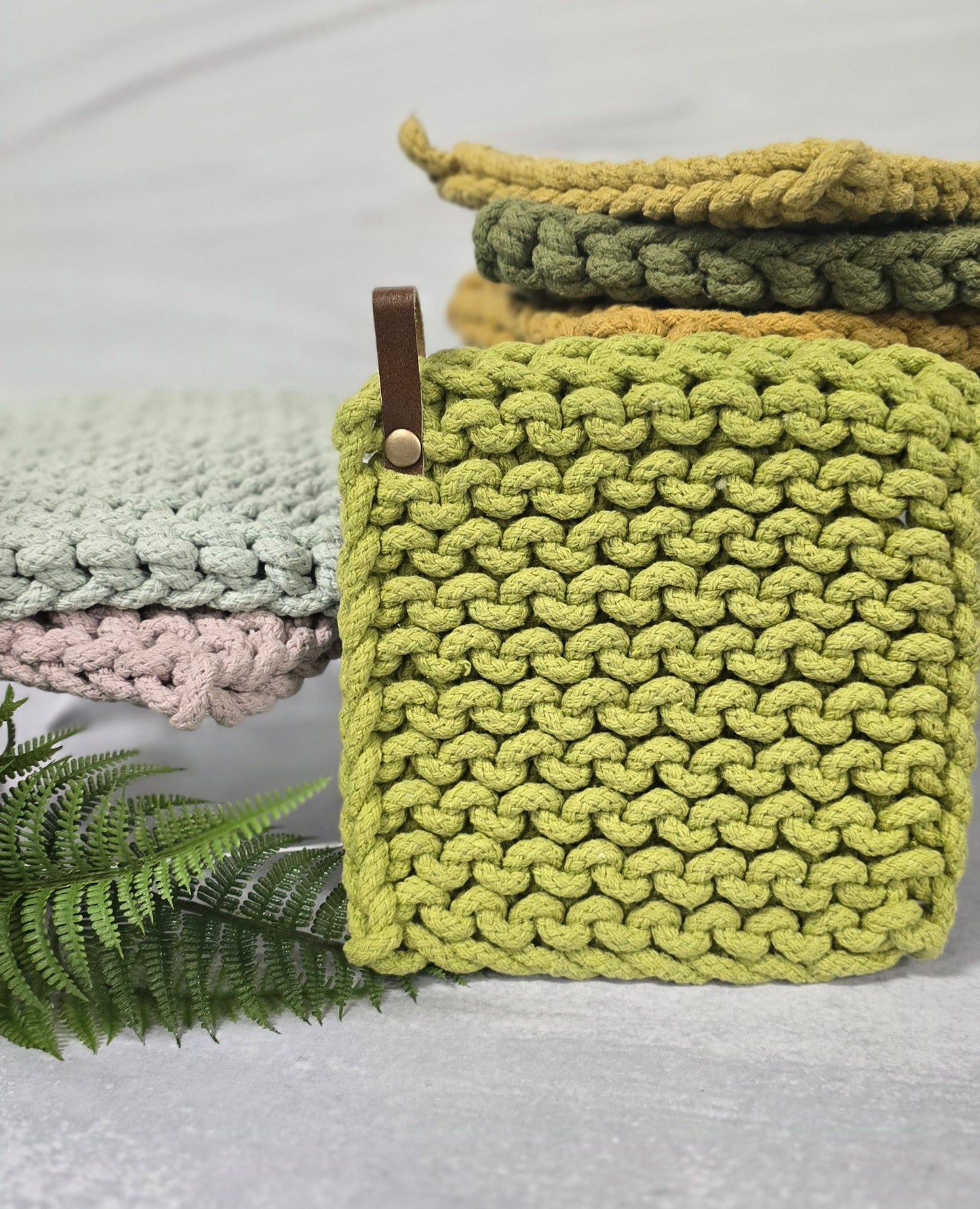 Crochet Trivet Potholder