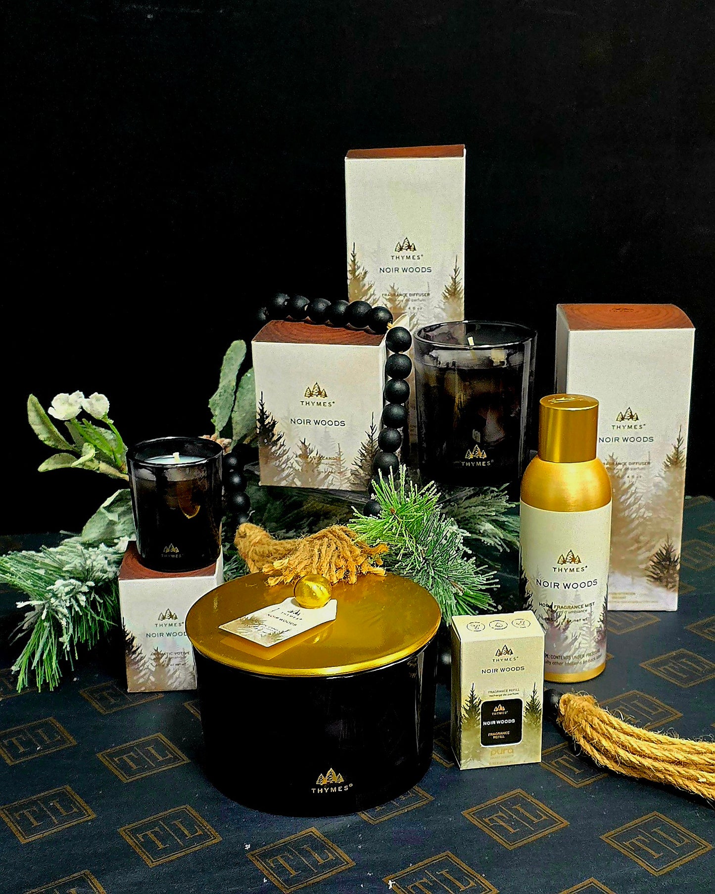 Thymes - NEW Noir Woods Fragrance Collection