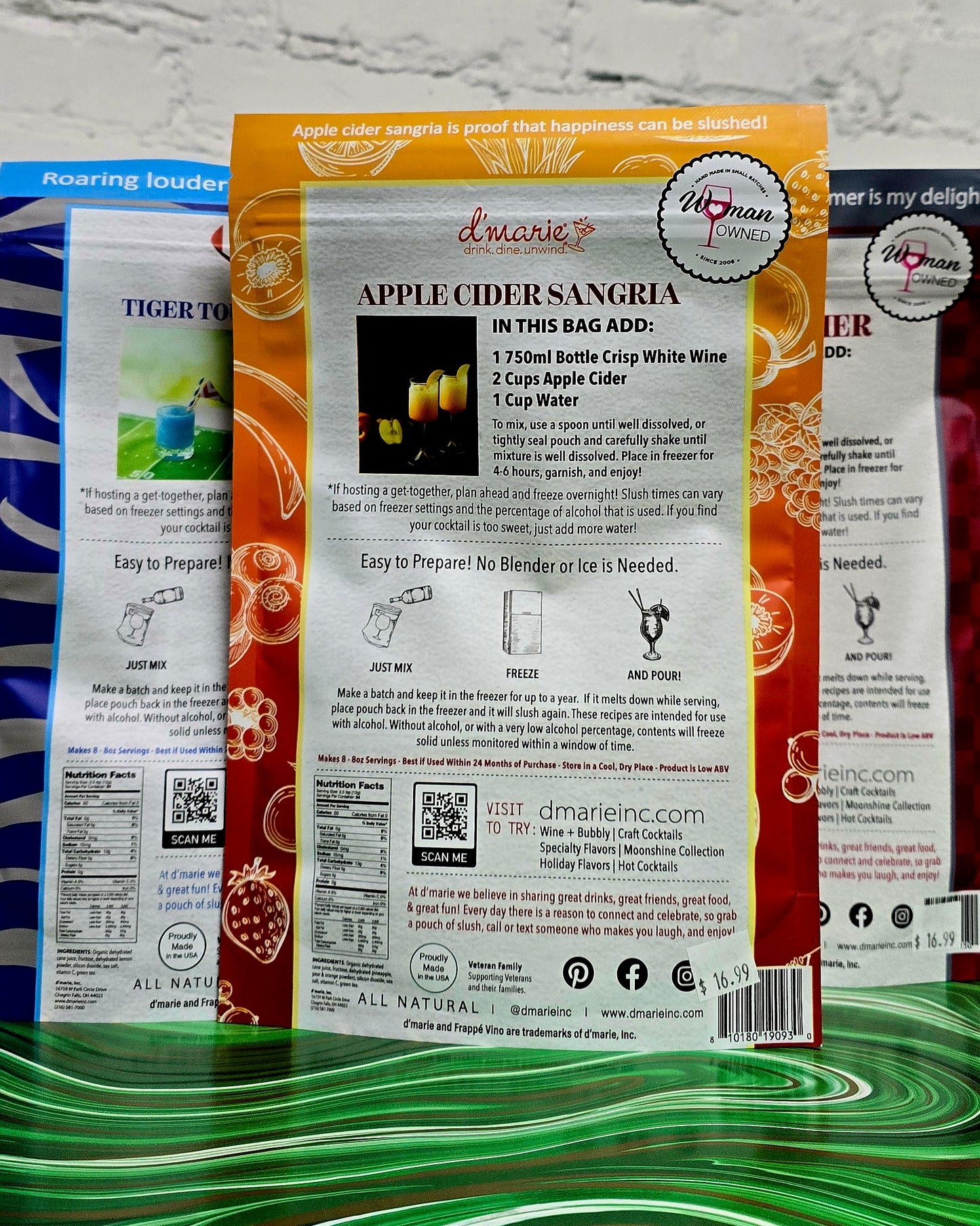 D'Marie - Fall Favorite Non-Alcoholic Cocktail Mixes