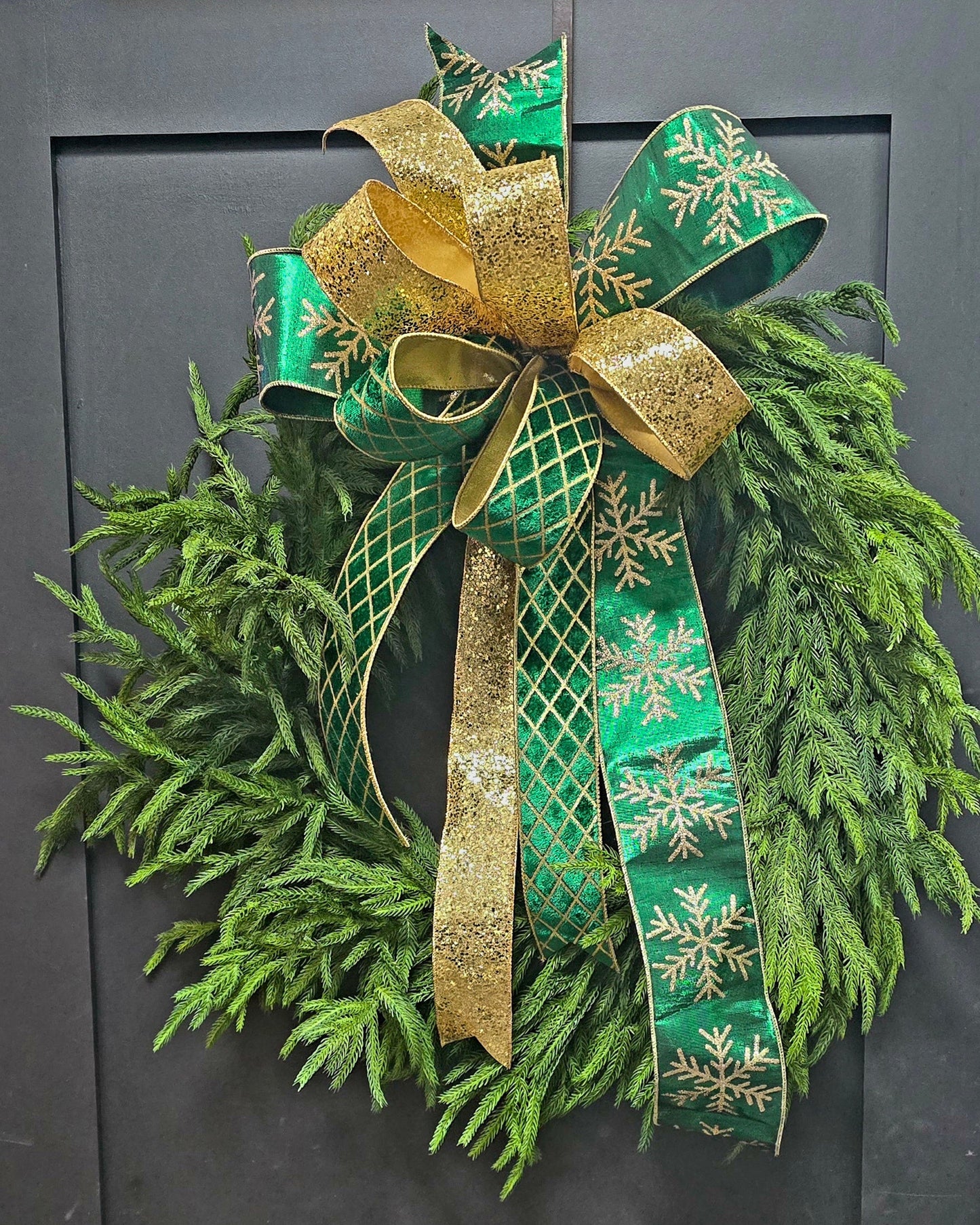 XL Cedar Holiday Wreath