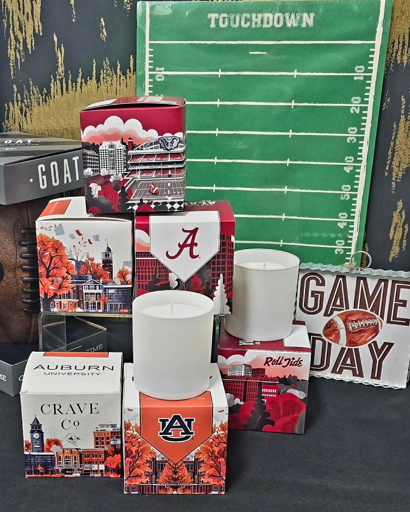 Crave Co. - Alabama & Auburn Candles