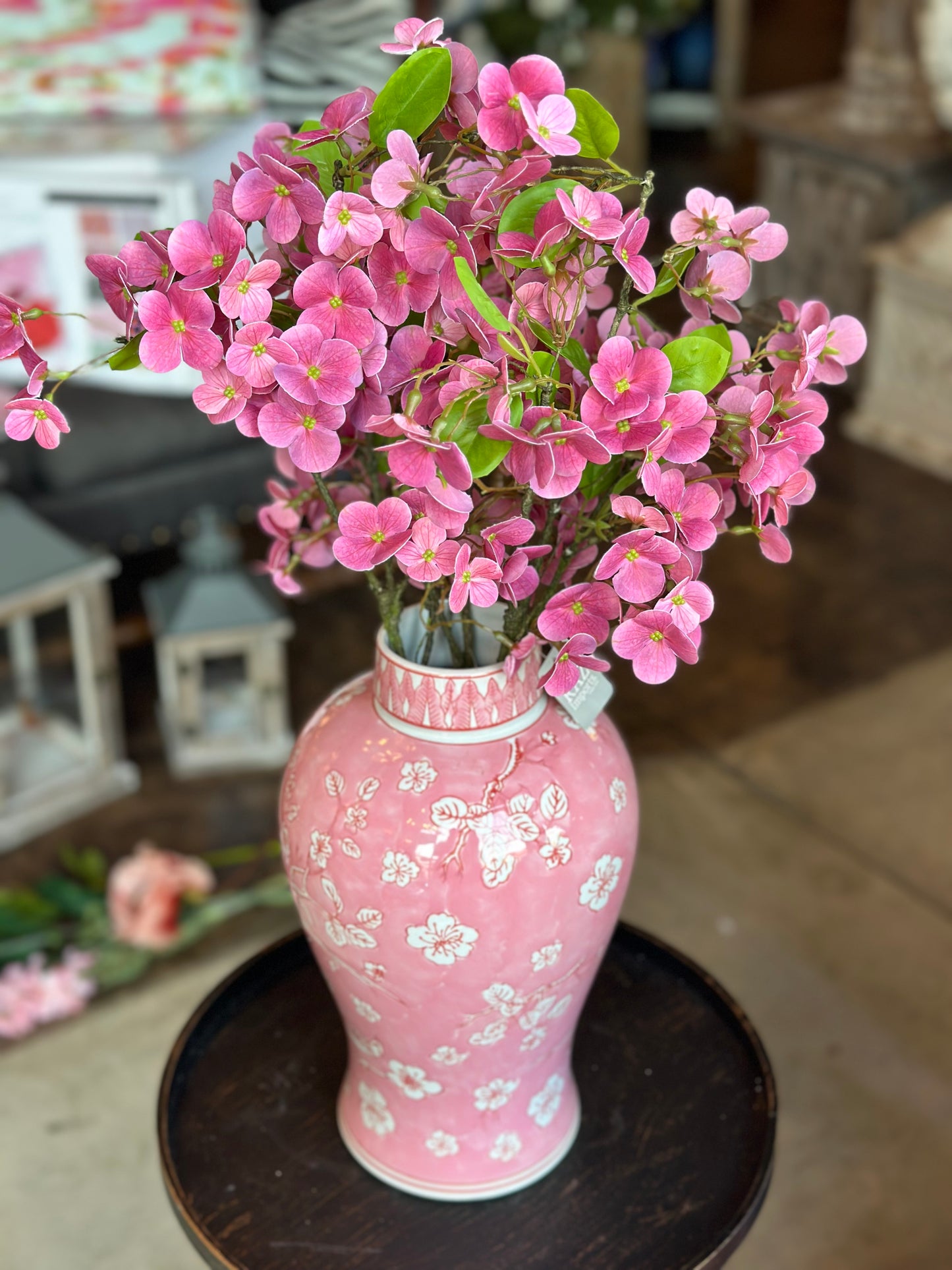 Hydrangea Stem - Fushia