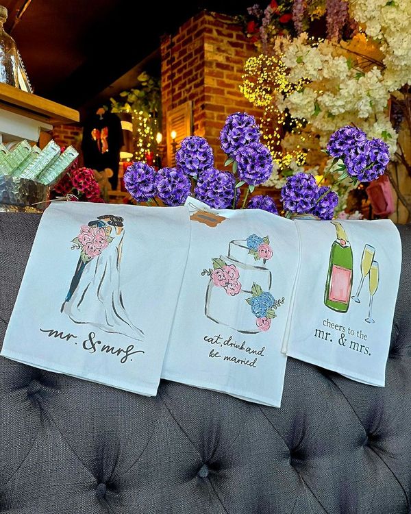 MudPie - Wedding Tea Towels