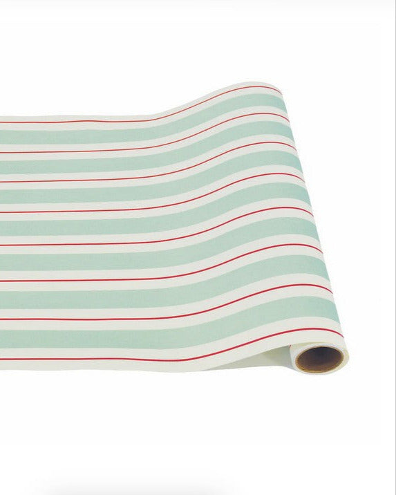 Hester & Cook - Aqua Red Tablerunner