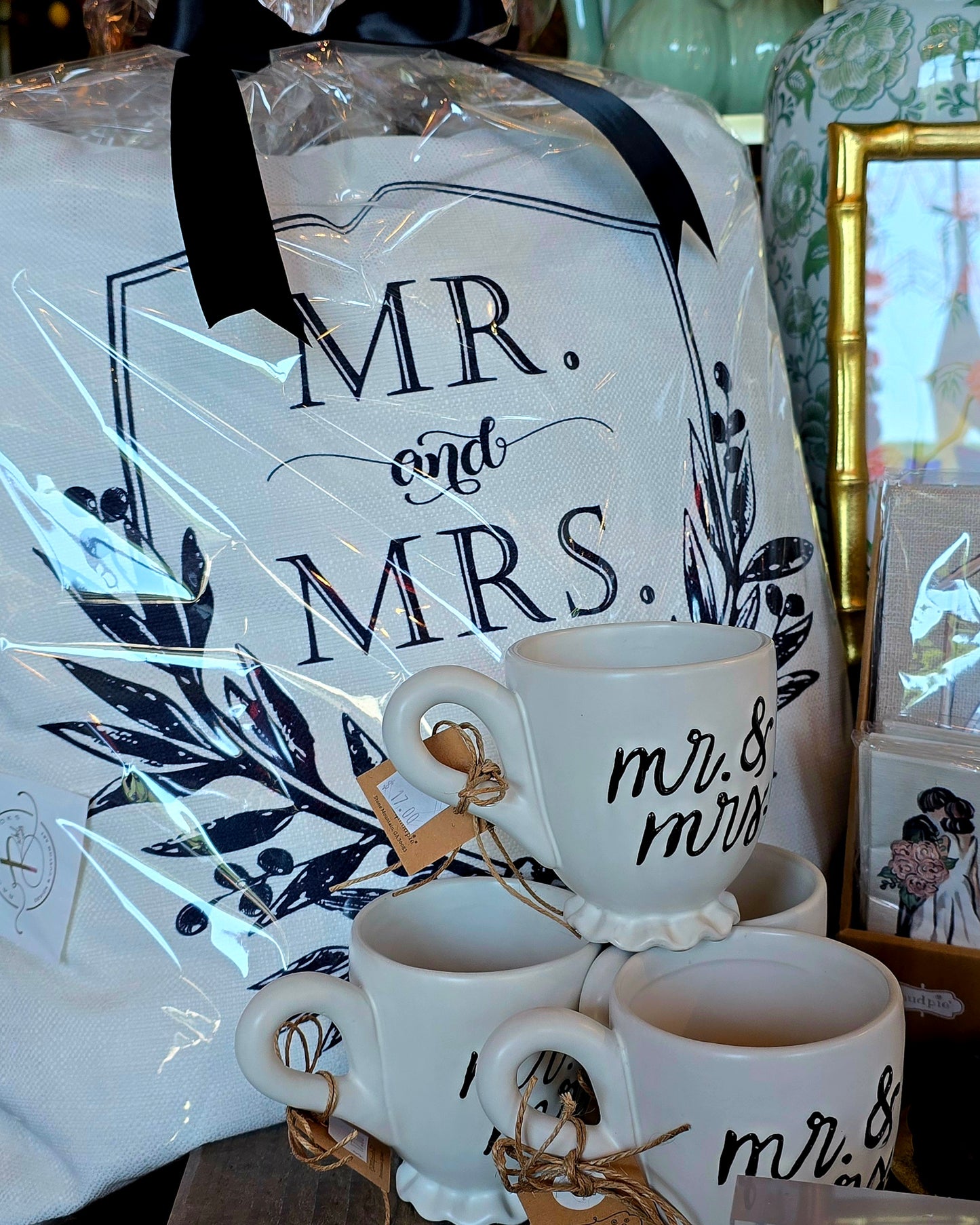 Mr & Mrs Pillows & Towels