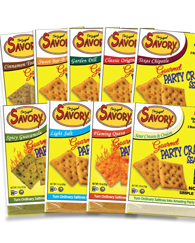Savory Cracker Mix - 5pk Variety Bundle Deal