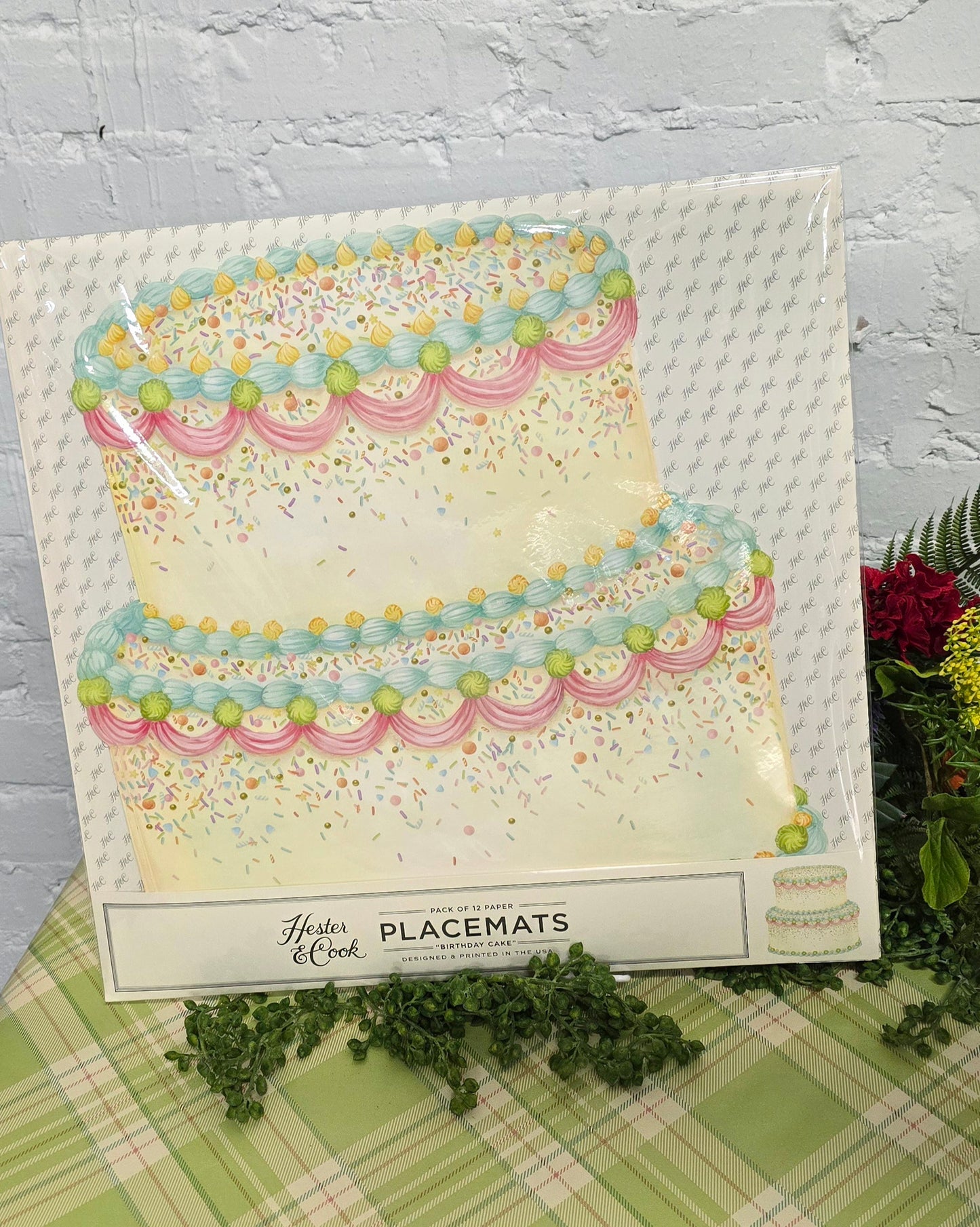 Hester & Cook - Cake Placemat