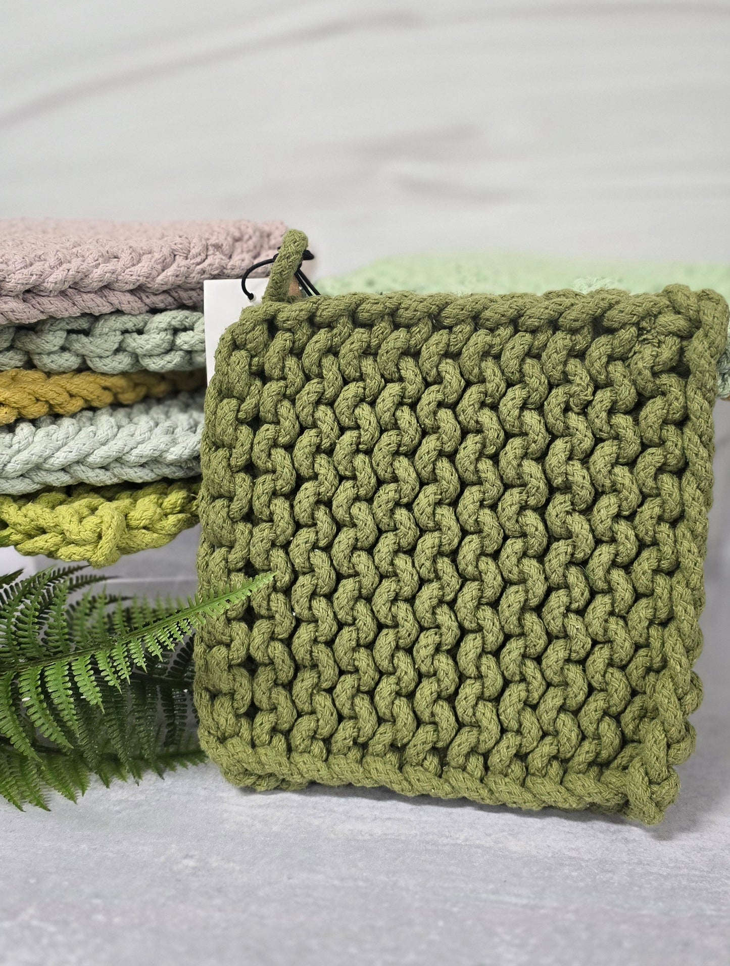 Crochet Trivet Potholder
