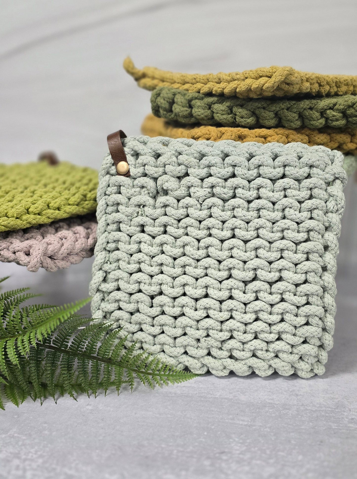 Crochet Trivet Potholder