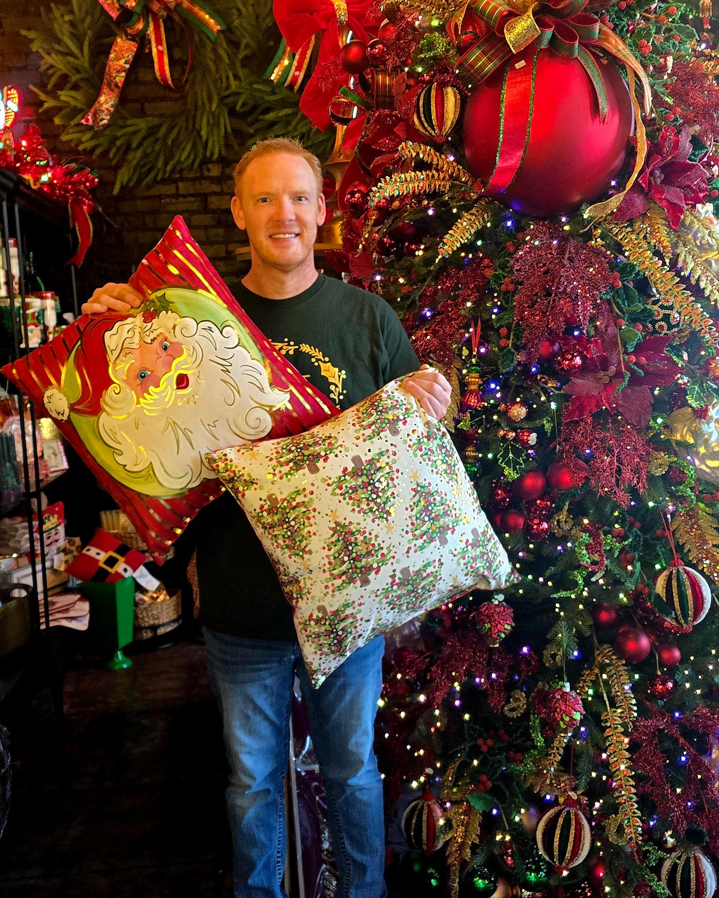 NEW Reversible Traditional Velvet Pillows