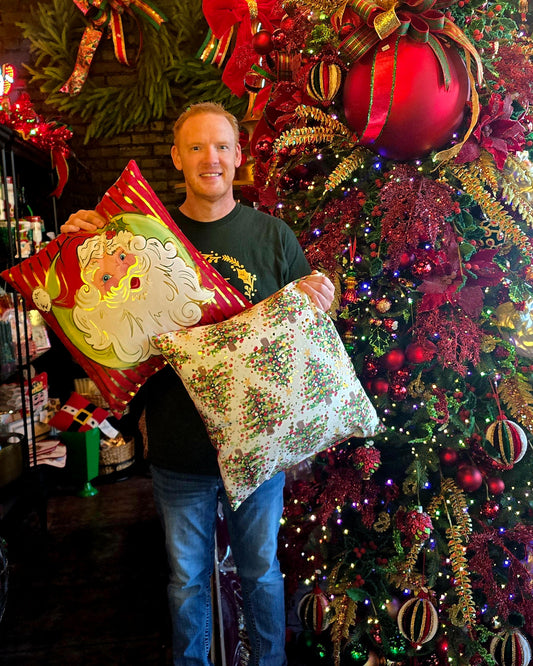 NEW Reversible Traditional Velvet Pillows