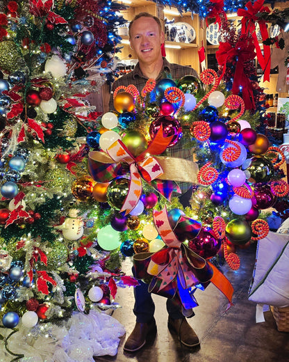 Bright Whimsey Christmas Wreath