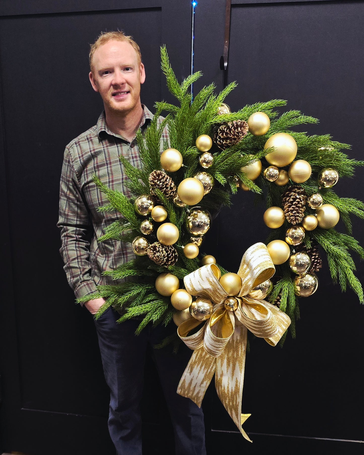 Golden Splendor Wreath