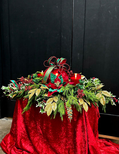 XL Traditional Christmas Centerpiece