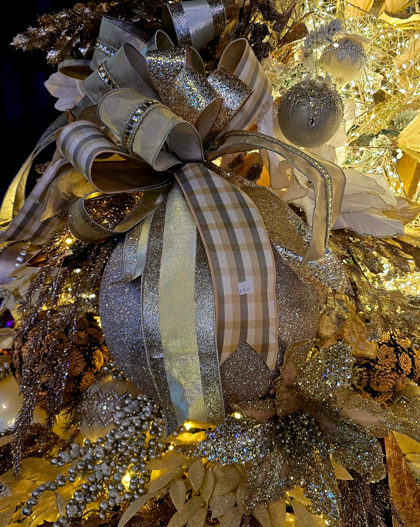 Bow- XL Champange Designer Mix