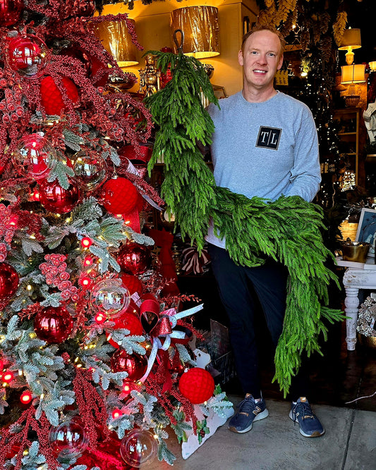 Garland - 72" Deluxe Norfolk Pine Garland