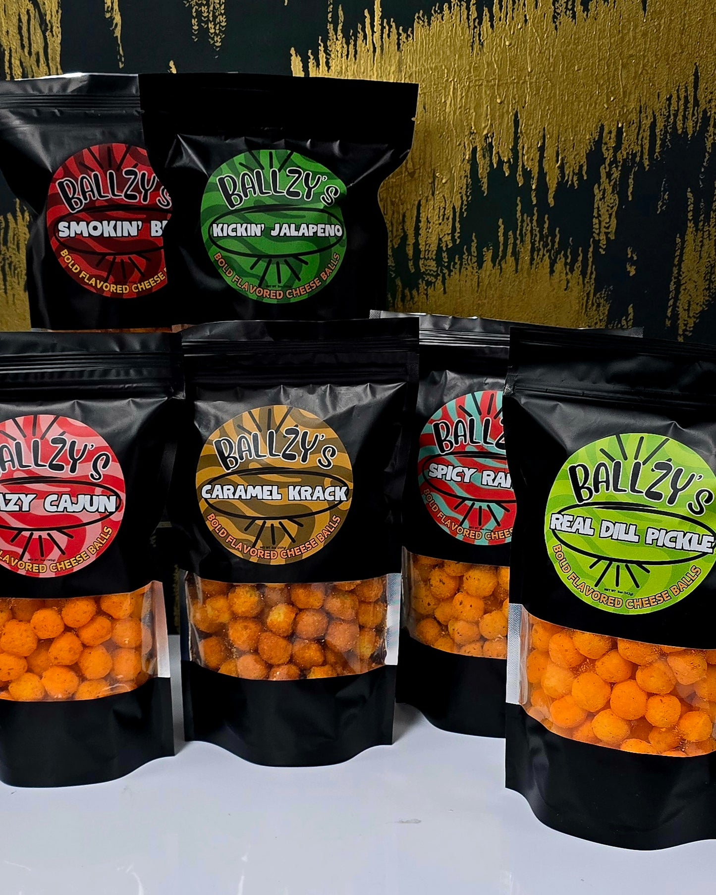 Ballzy's Cheese Ball Collection