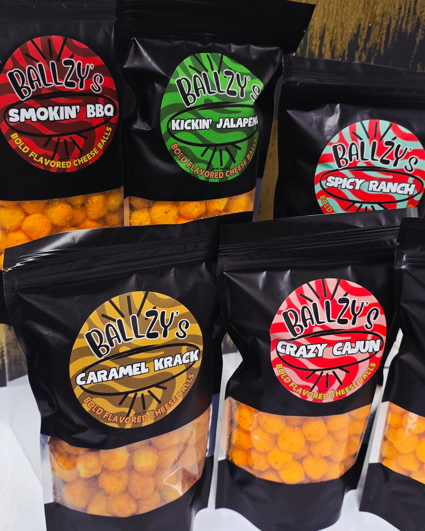 Ballzy's Cheese Ball Collection