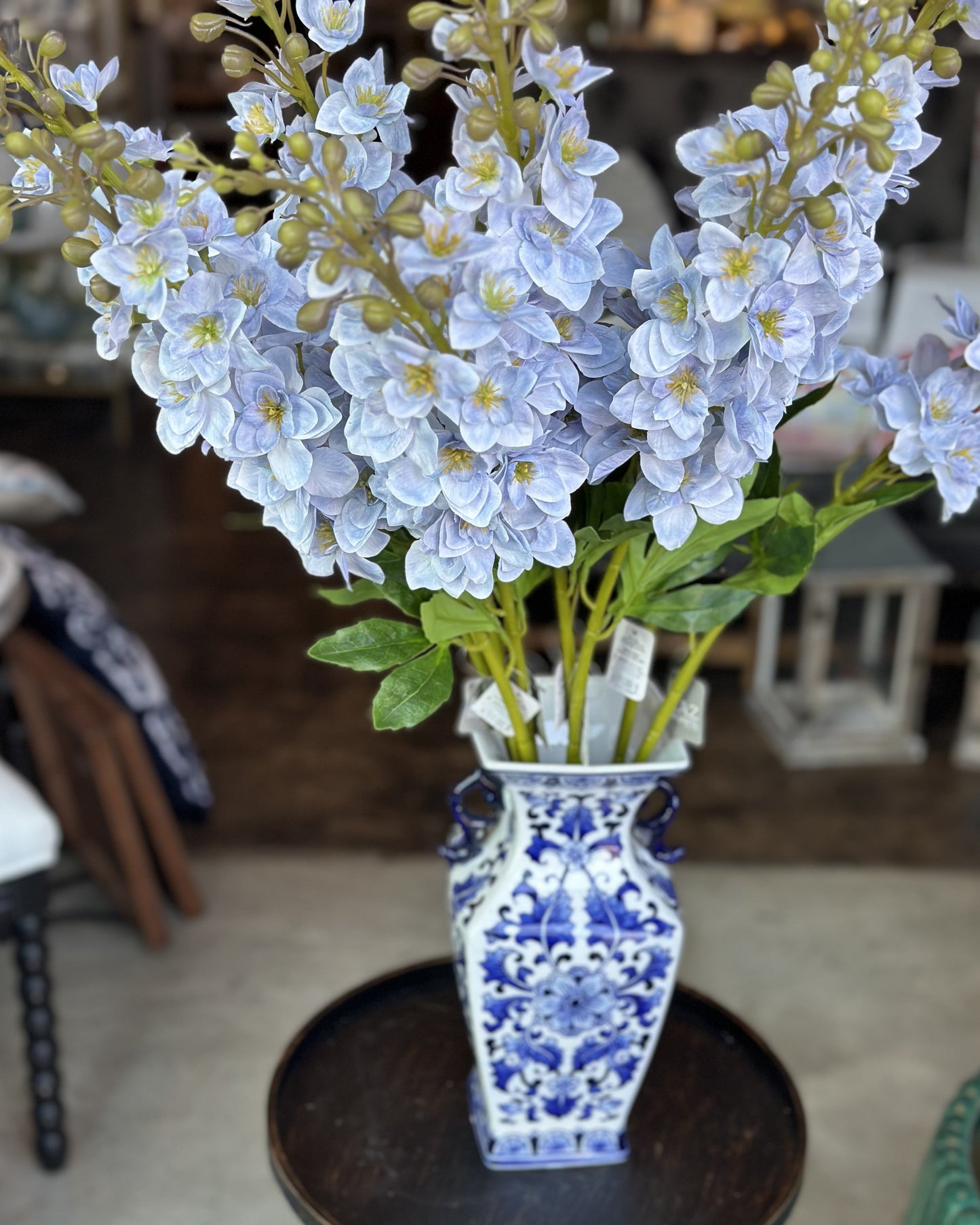 32" Blue Stock Stems