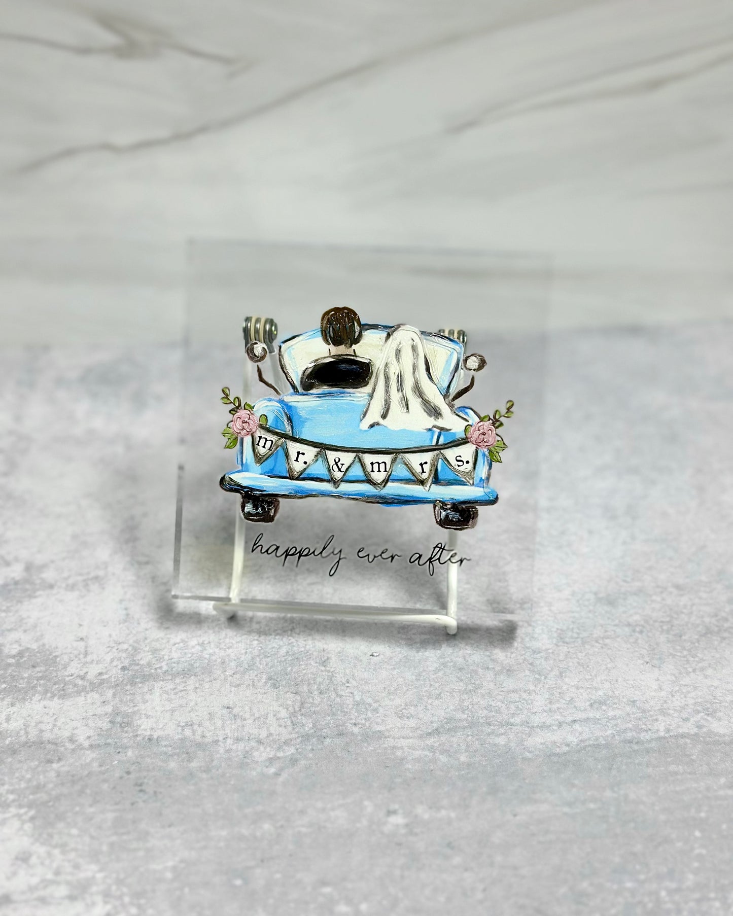 Mudpie Acrylic Wedding Plaques