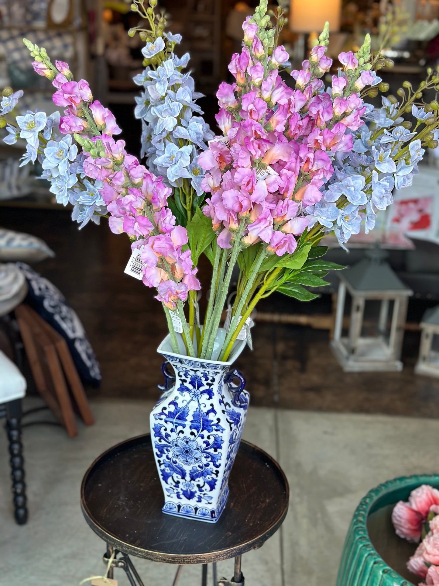 32" Snapdragon Stem - Pink/Orange