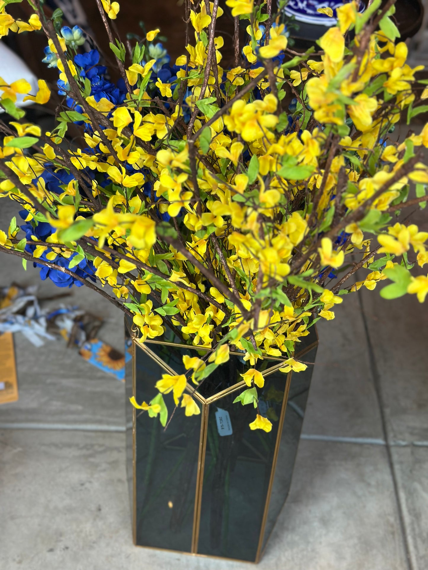 48" XL Forsythia Branch