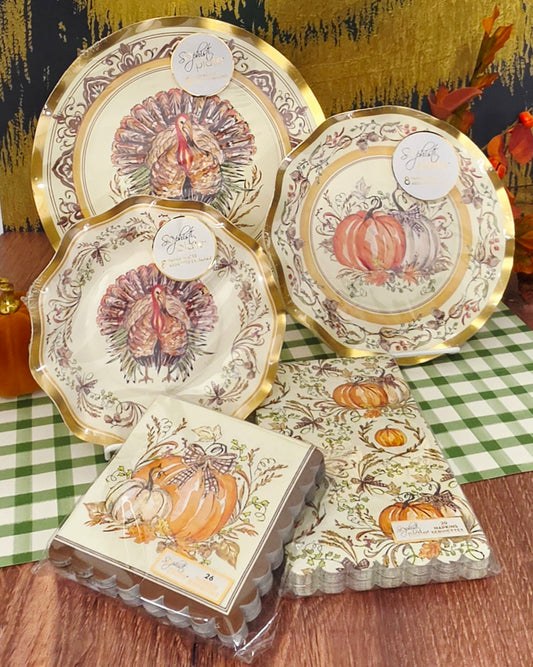 Sophistiplates - Turkey & Gourds Collection