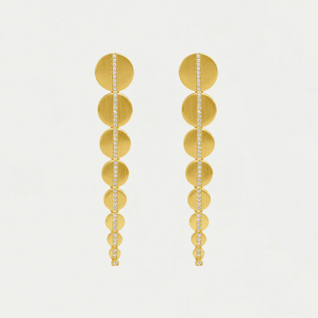 Dean Davidson - Petit Pavé Statement Drop Earrings