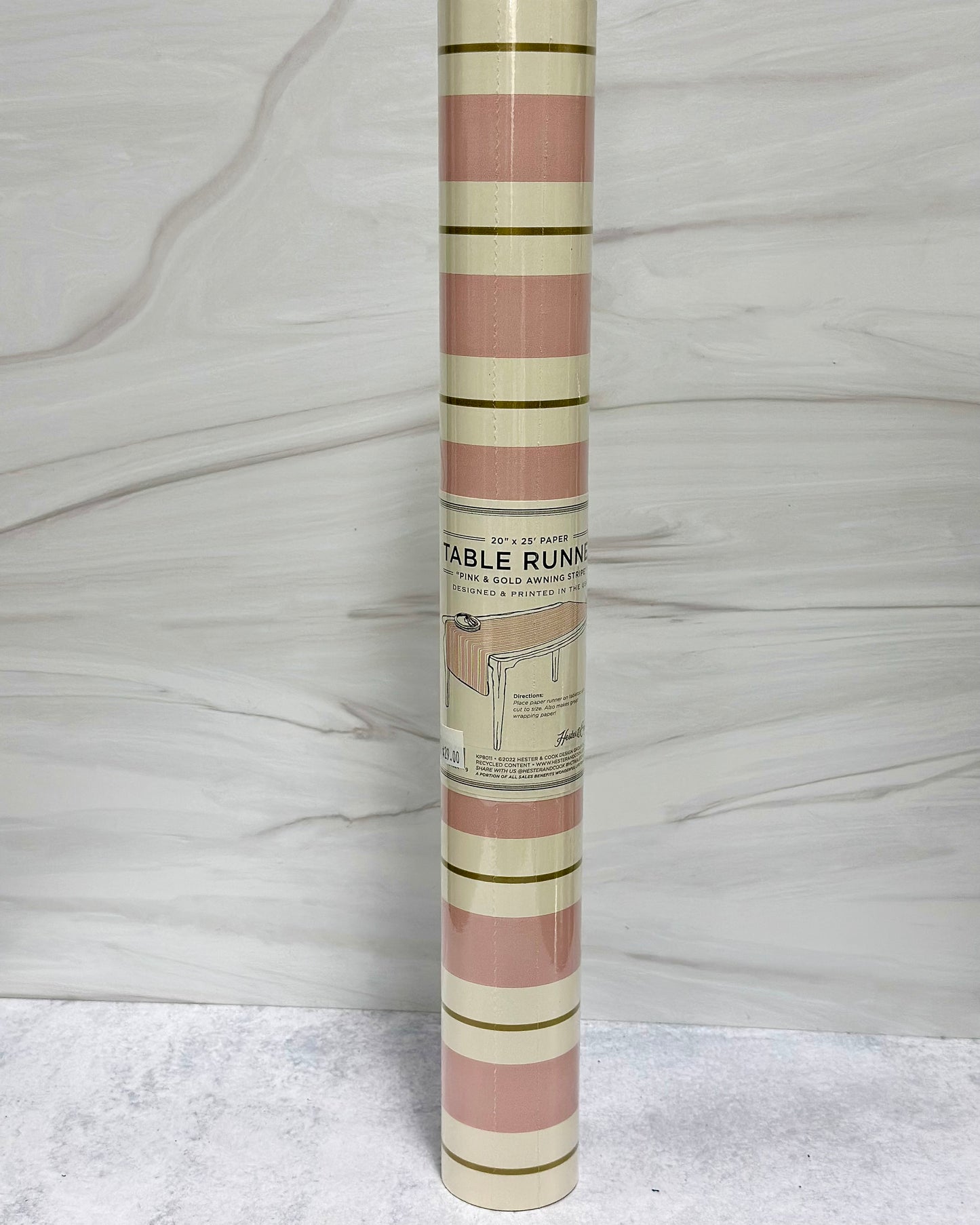 Hester & Cook - Pink Gold Runner
