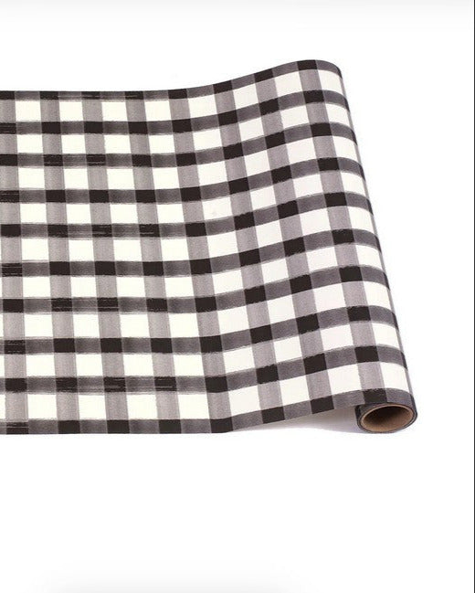Hester & Cook - Black Gingham Tablerunner