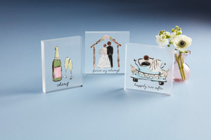 Mudpie Acrylic Wedding Plaques