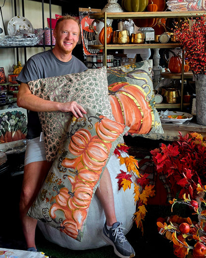 NEW Autumn XL Velvet Pillows