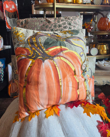 NEW Autumn XL Velvet Pillows