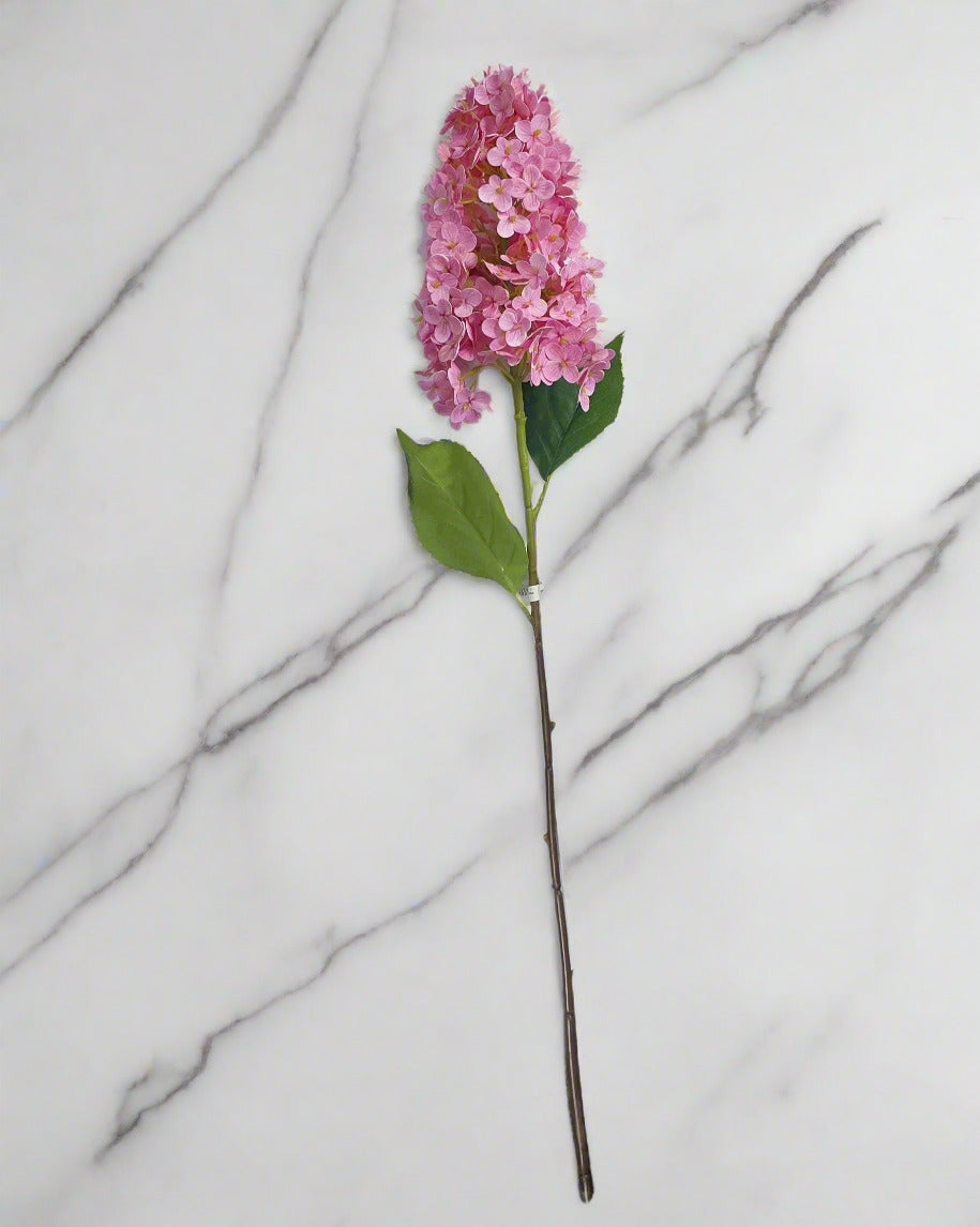 28" Summer Queen Hydrangea Stem - Pink
