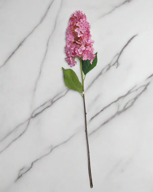 28" Summer Queen Hydrangea Stem - Pink