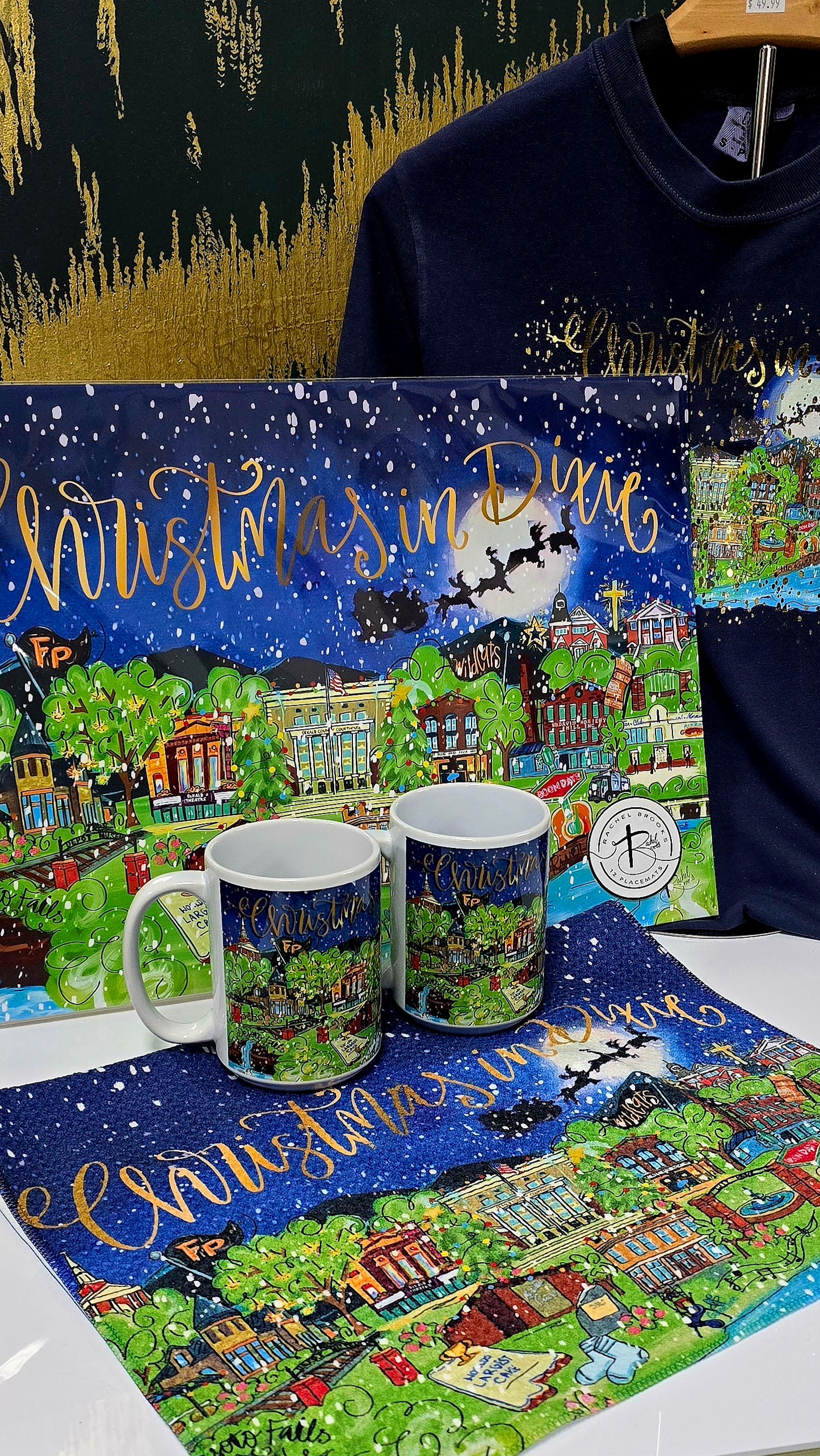 Fort Payne City Scene 'Christmas in Dixie' Collection