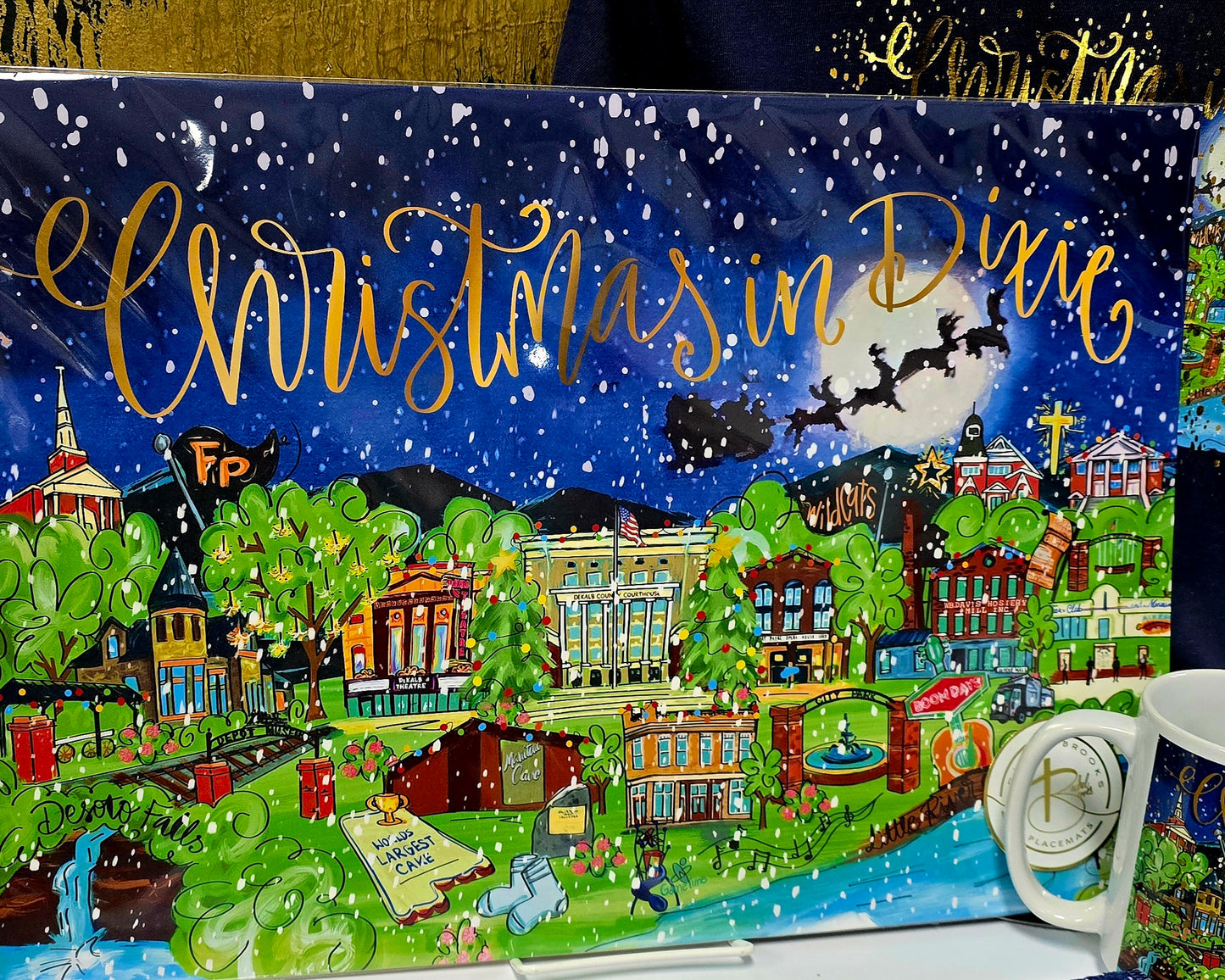 Fort Payne City Scene 'Christmas in Dixie' Collection