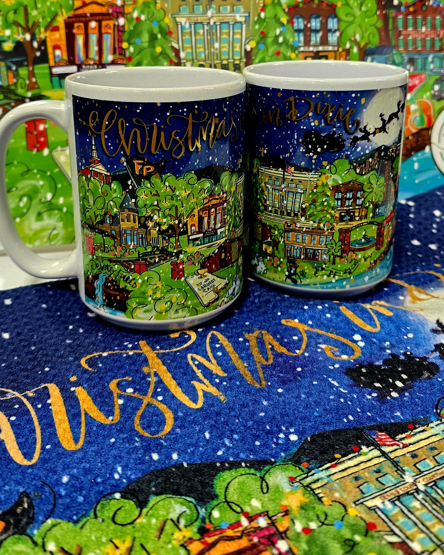 Fort Payne City Scene 'Christmas in Dixie' Collection