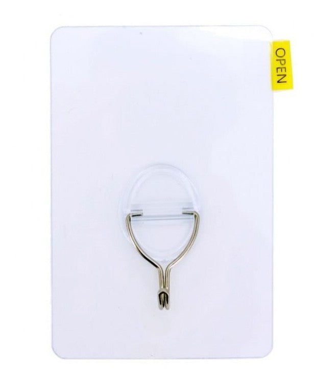5" Magic Clear Adhesive Wreath Hook